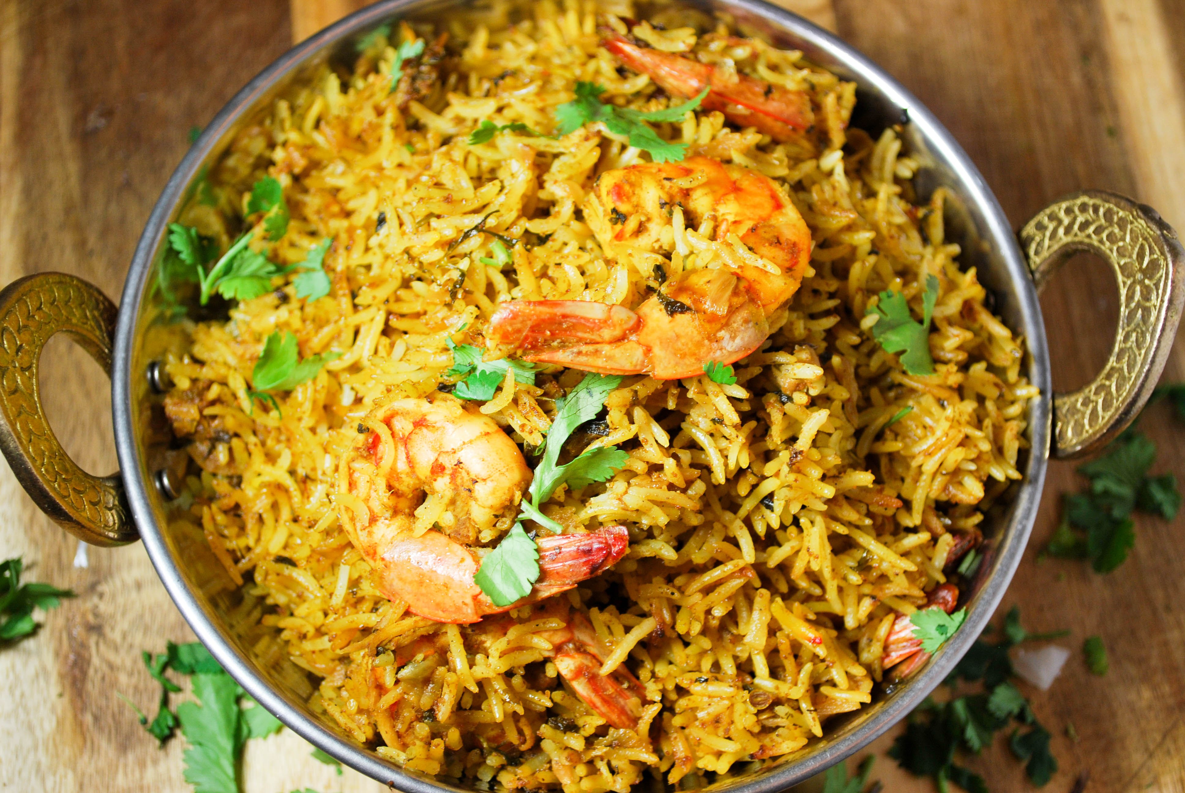 Shrimp Biryani